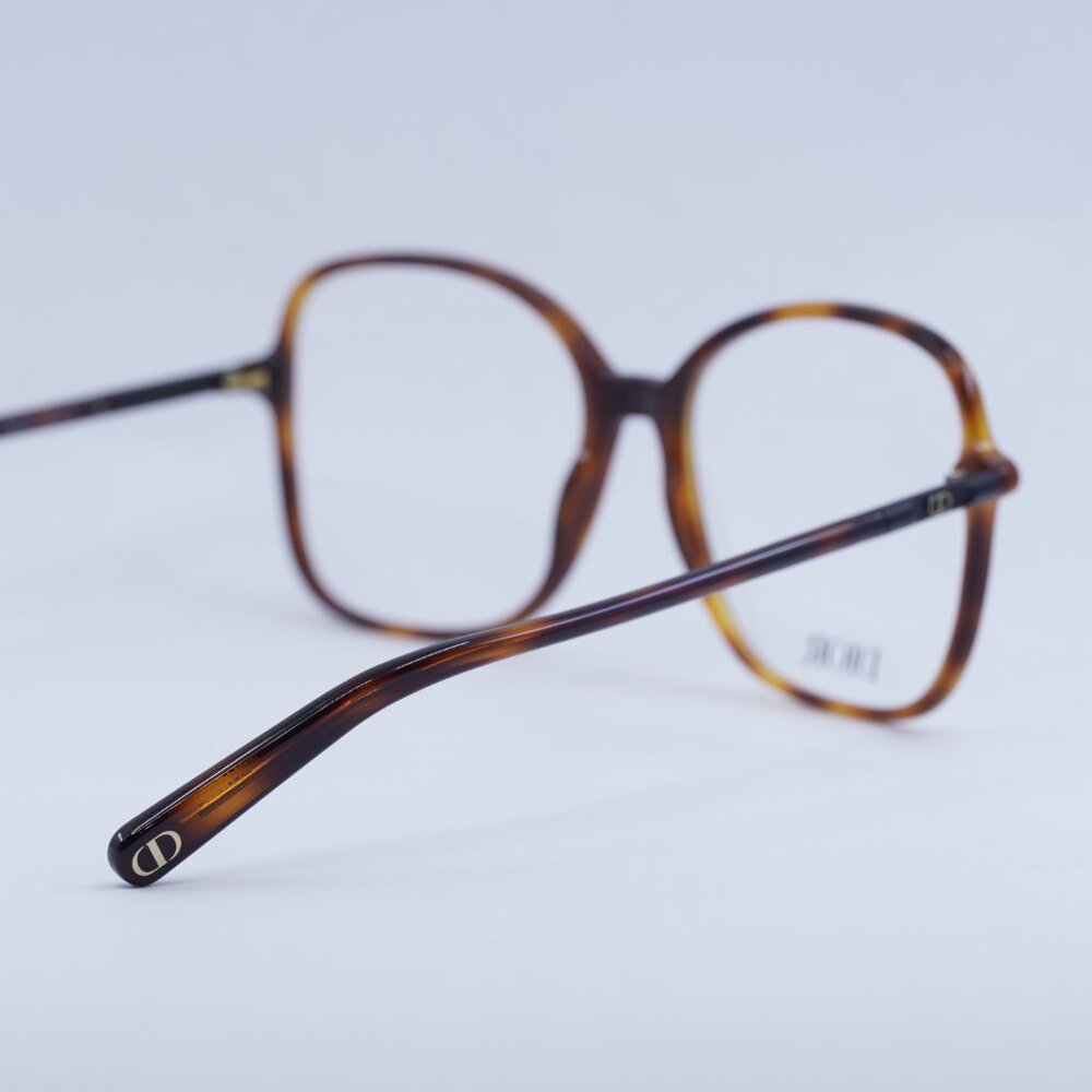 Dior MINI CD O B2I 2600 Eyeglasses Light Havana Frame 55mm - Lowest Price! - Picture 9 of 13